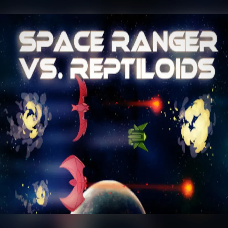 Space Ranger vs. Reptiloids cover art