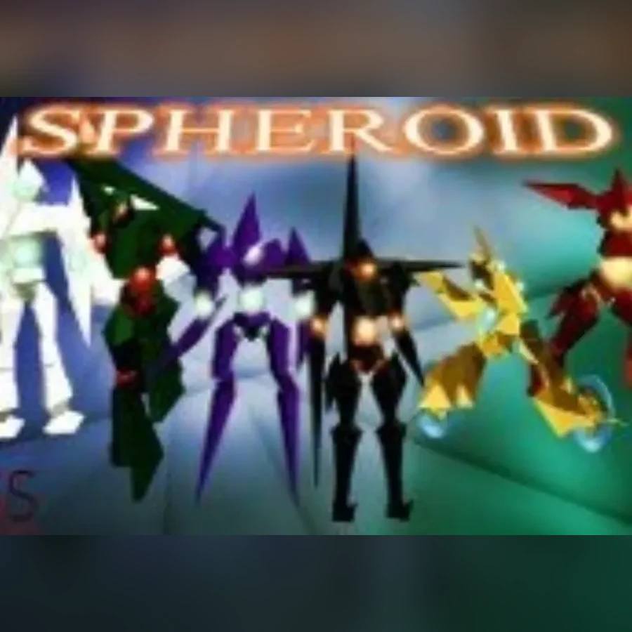 Spheroid cover art