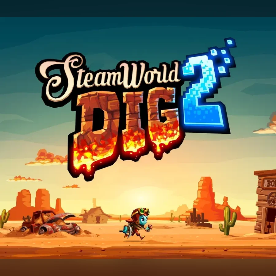 SteamWorld Dig 2 cover art