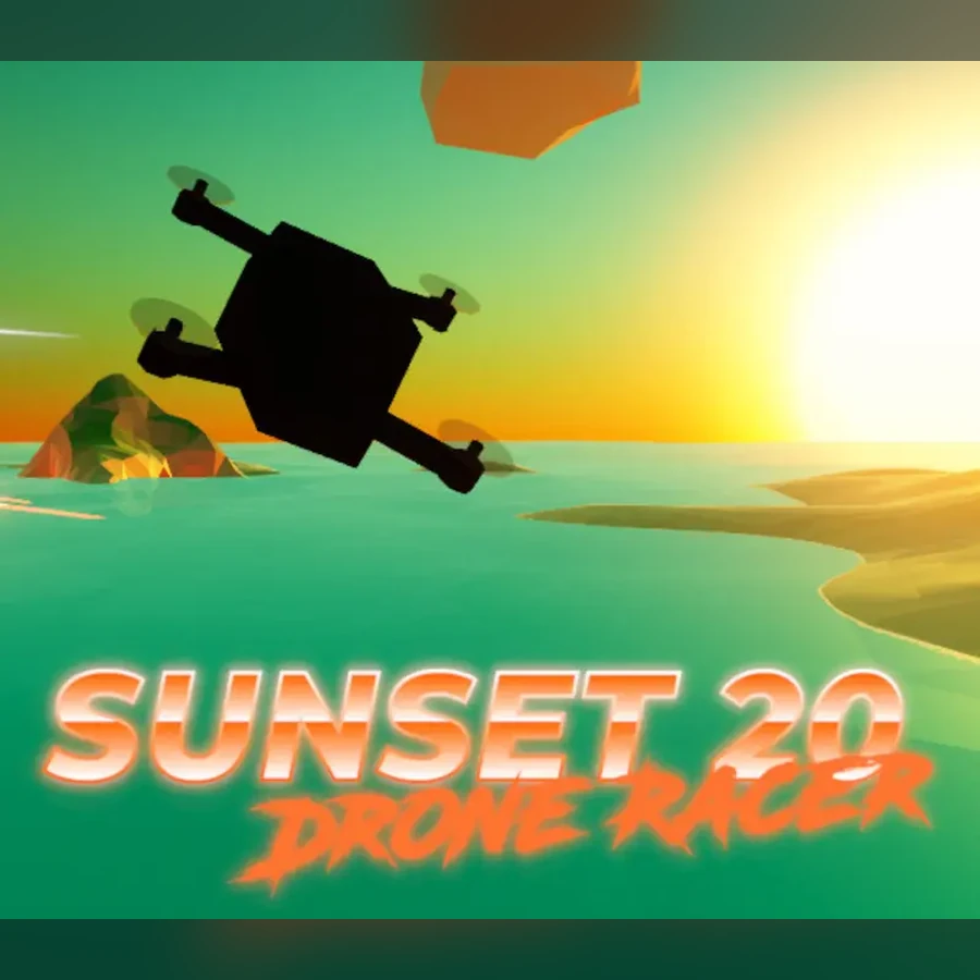 Sunset 20 Drone Racer cover art