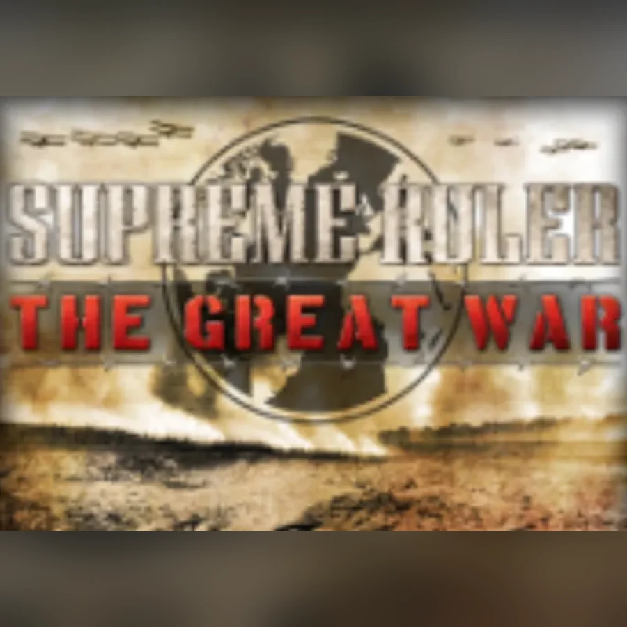 Supreme Ruler The Great War cover art