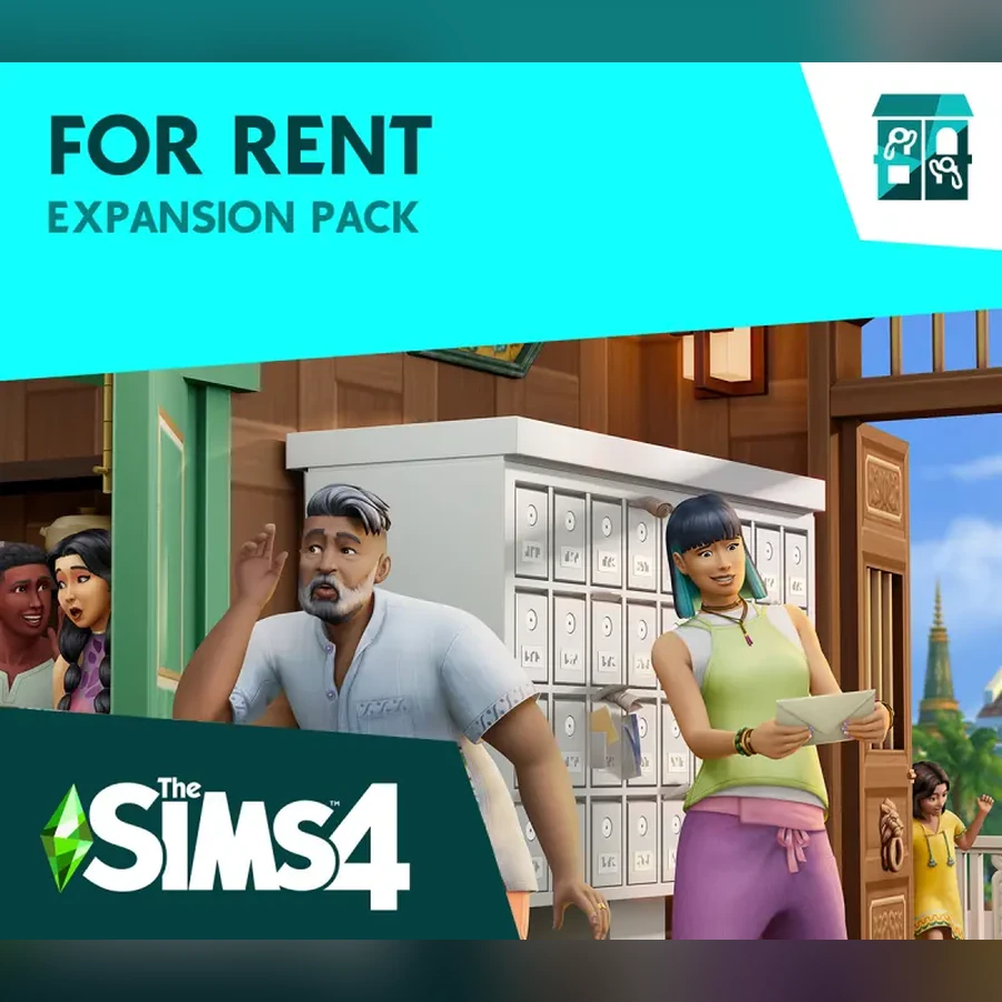 The Sims 4 - For Rent cover art
