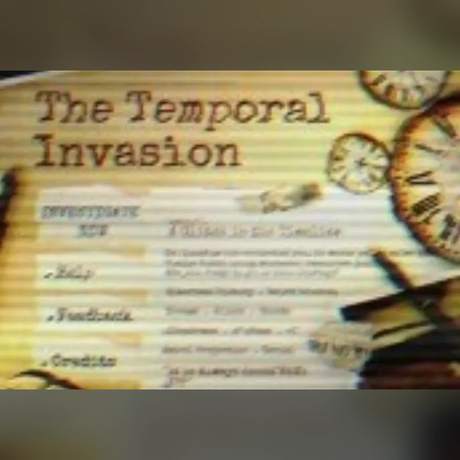 The Temporal Invasion cover art
