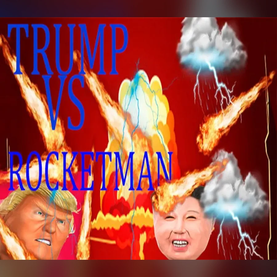 Trump Vs Rocketman cover art