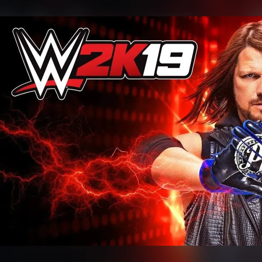 WWE 2K19 cover art