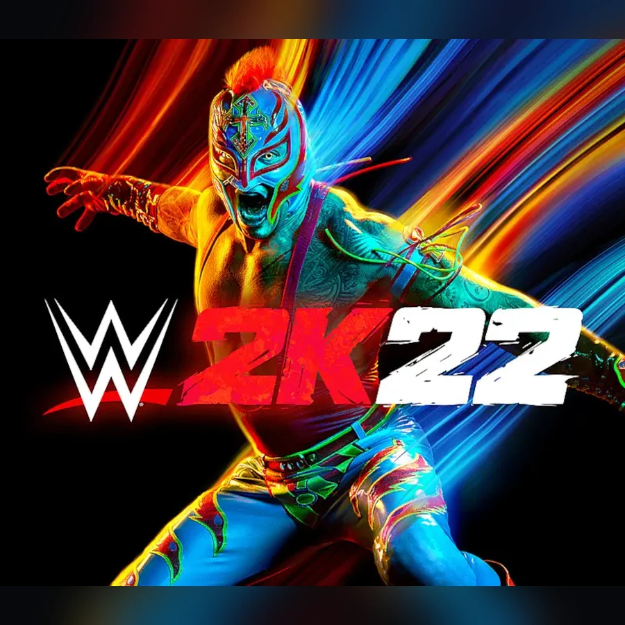WWE 2K22 cover art