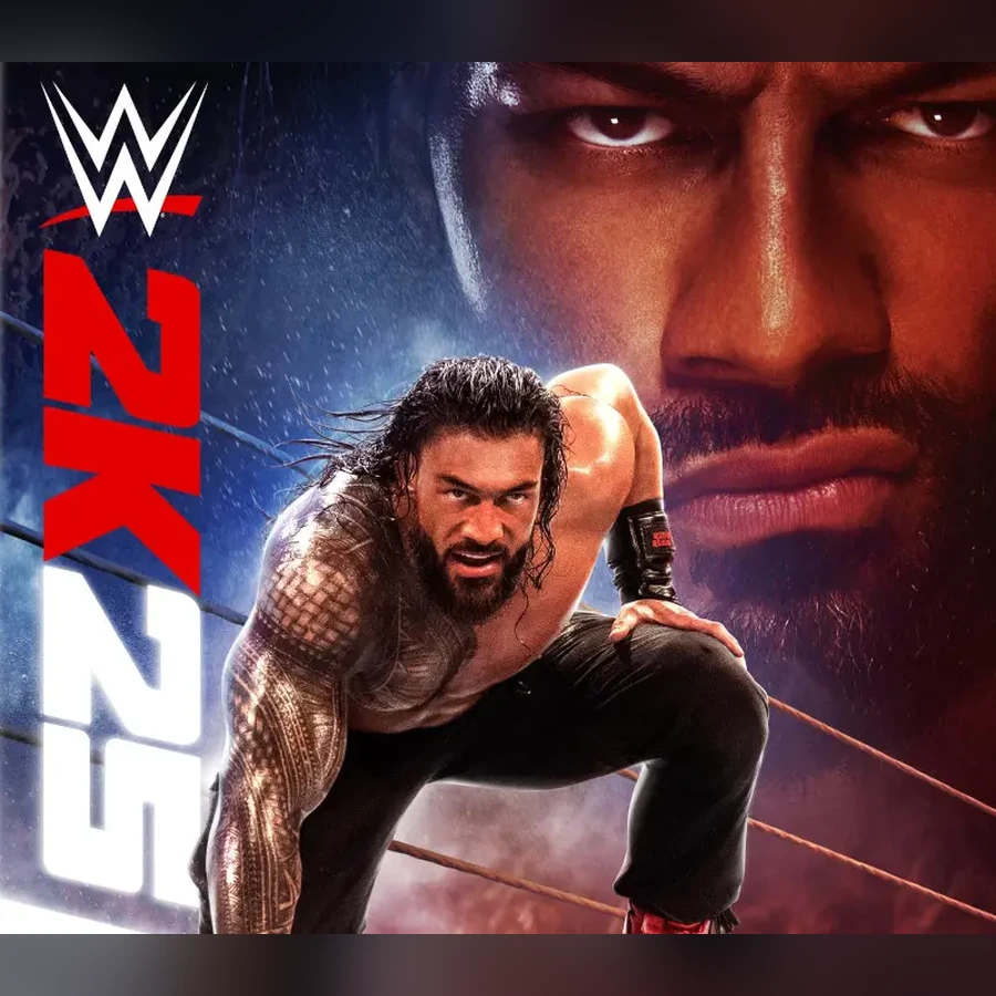 WWE 2K25 cover art