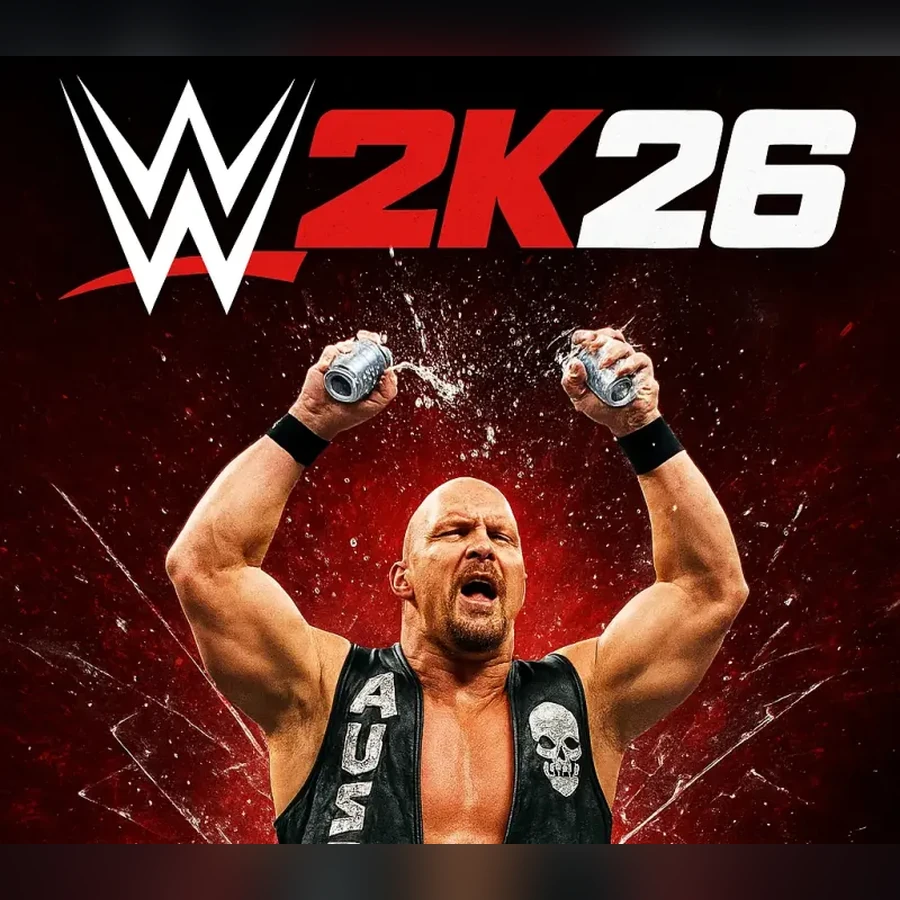 WWE 2k26 cover art