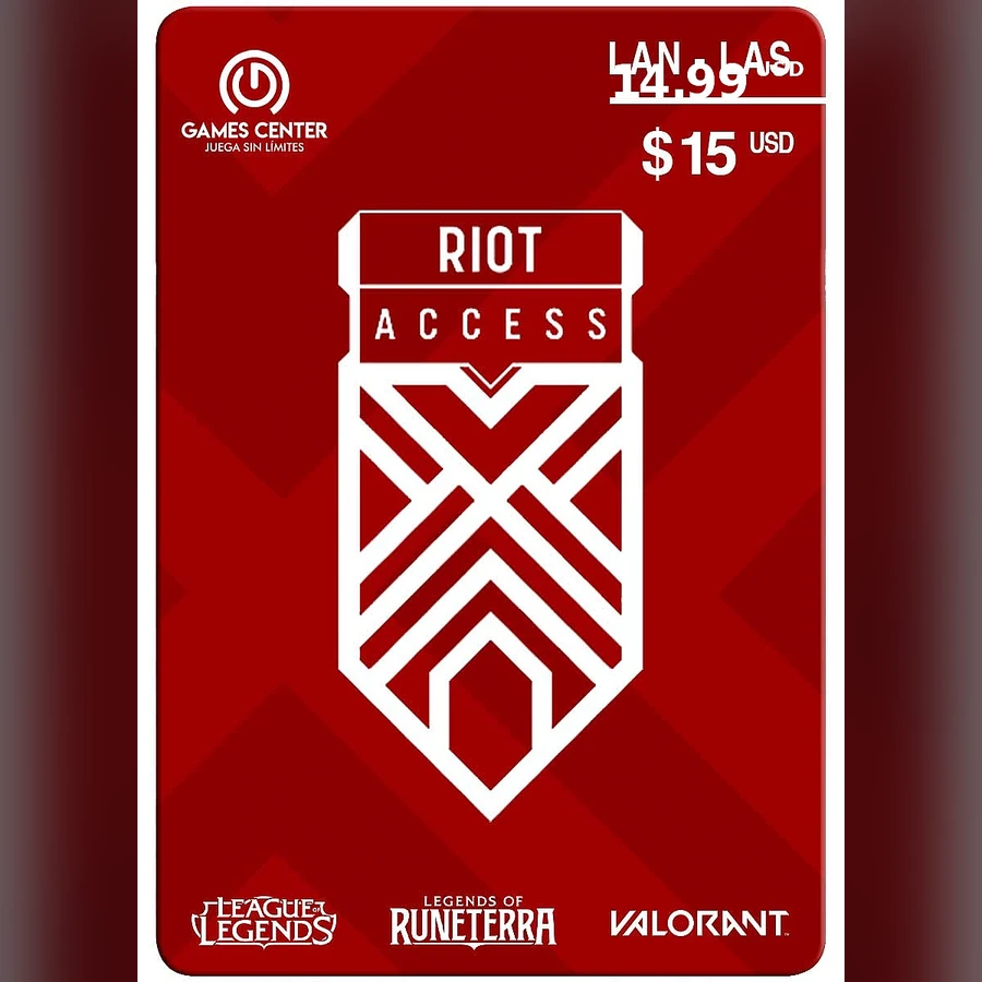 Riot Cash USD LATAM Gift Card cover art