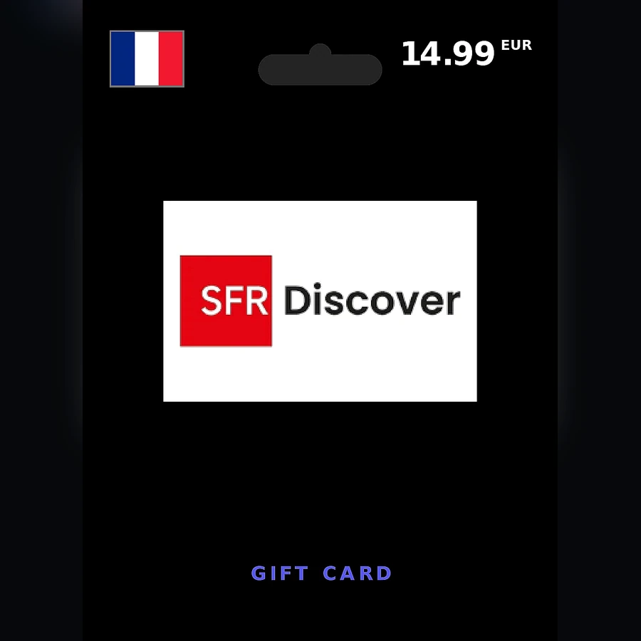 SFR DISCOVER Gift Card cover art