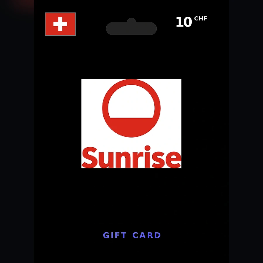 Sunrise Gift Card cover art