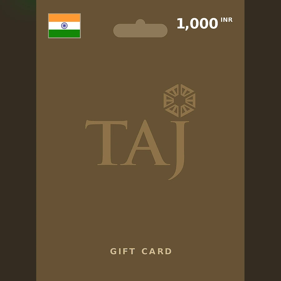 Taj Hotels Gift Card cover art