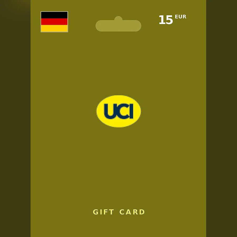 UCI Cinemas Gift Card cover art