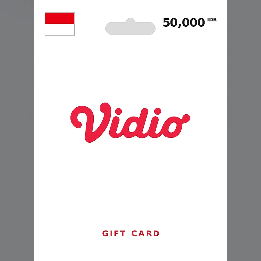 Vidio.com Gift Card cover art