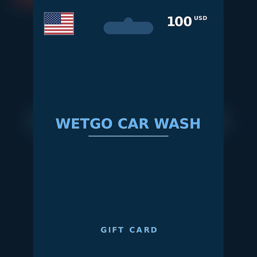 WetGo Car Wash Gift Card cover art